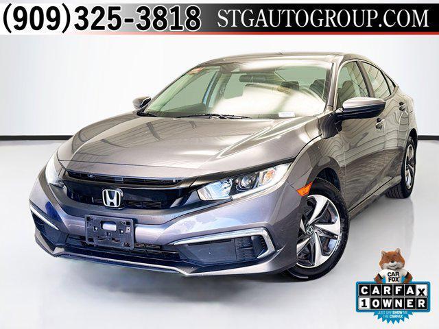 used 2020 Honda Civic car, priced at $18,288