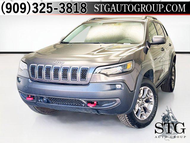 used 2021 Jeep Cherokee car, priced at $20,372