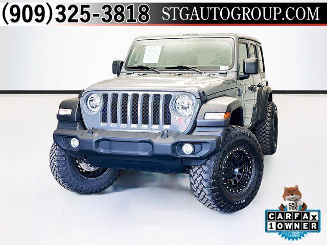 used 2021 Jeep Wrangler Unlimited car, priced at $30,977