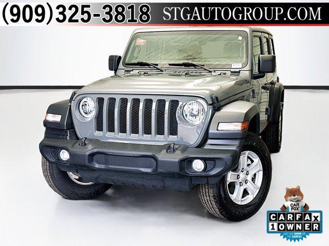 used 2021 Jeep Wrangler Unlimited car, priced at $28,998