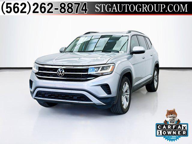 used 2021 Volkswagen Atlas car, priced at $24,749