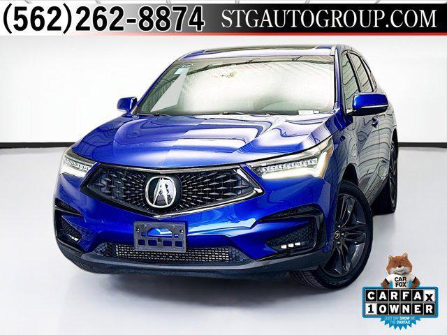 used 2021 Acura RDX car, priced at $31,355