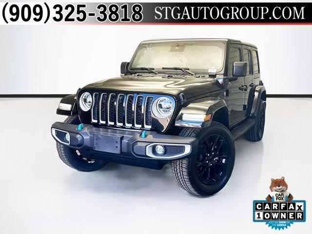 used 2022 Jeep Wrangler Unlimited 4xe car, priced at $30,850