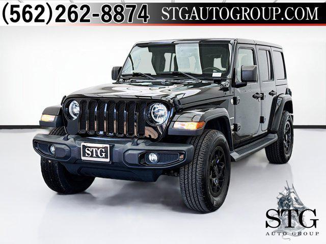 used 2018 Jeep Wrangler Unlimited car, priced at $25,498