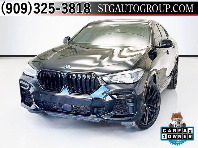 used 2022 BMW X6 car, priced at $58,585