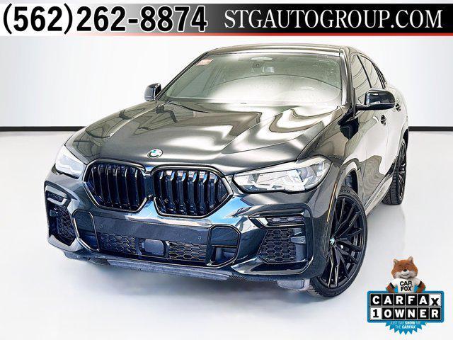 used 2022 BMW X6 car, priced at $56,880