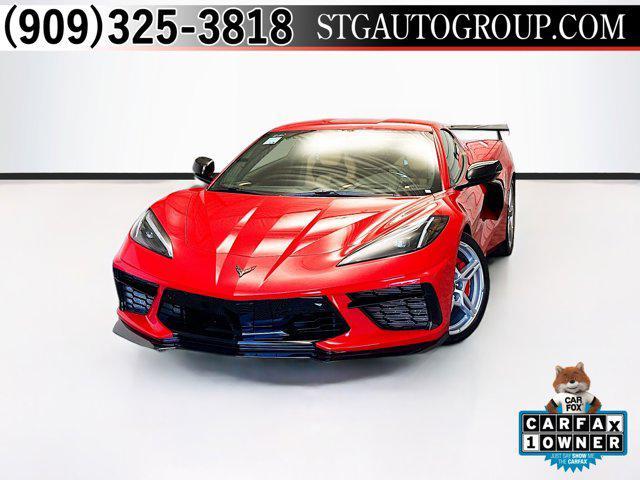 used 2021 Chevrolet Corvette car, priced at $68,888