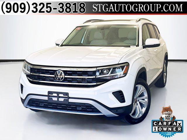 used 2021 Volkswagen Atlas car, priced at $29,880