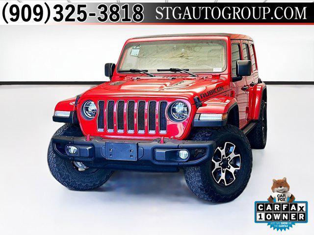 used 2021 Jeep Wrangler Unlimited car, priced at $36,155