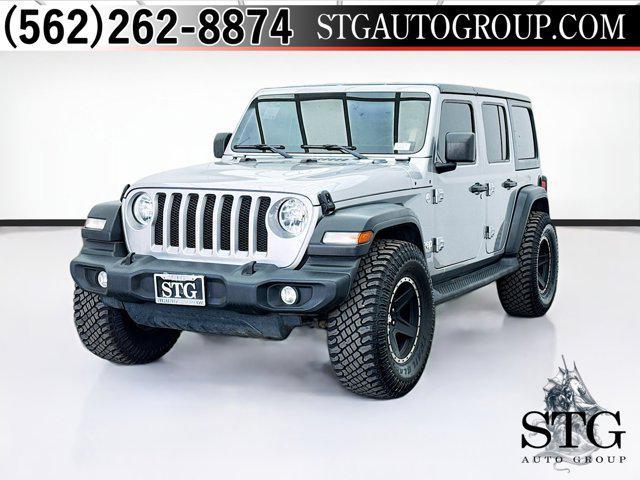 used 2021 Jeep Wrangler Unlimited car, priced at $24,777