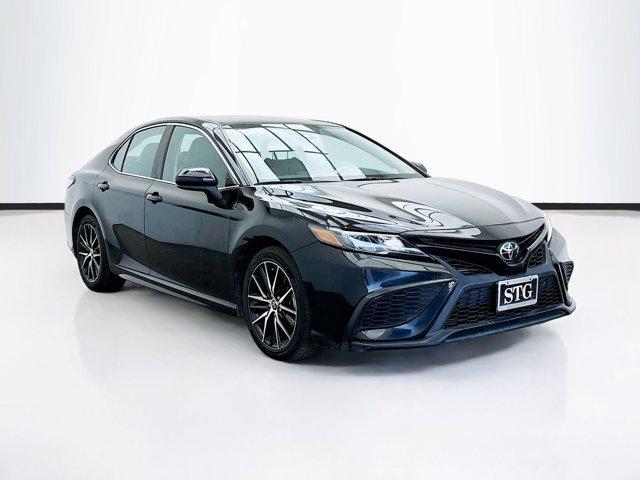 used 2021 Toyota Camry car, priced at $22,350