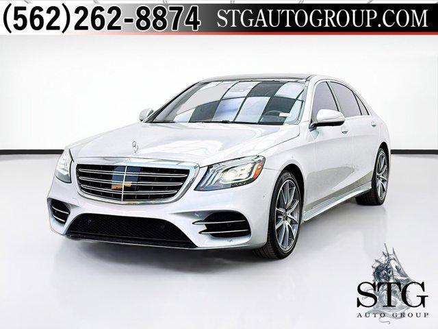 used 2020 Mercedes-Benz S-Class car, priced at $41,400