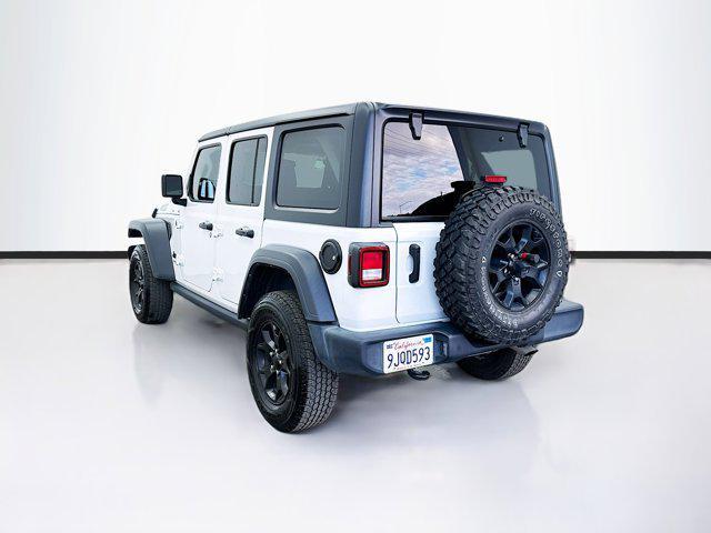 used 2021 Jeep Wrangler car, priced at $25,888