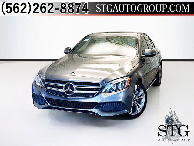 used 2018 Mercedes-Benz C-Class car, priced at $13,998