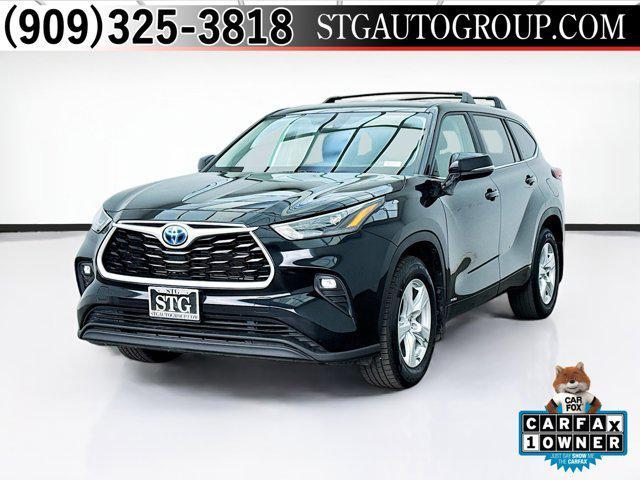 used 2023 Toyota Highlander Hybrid car, priced at $35,499