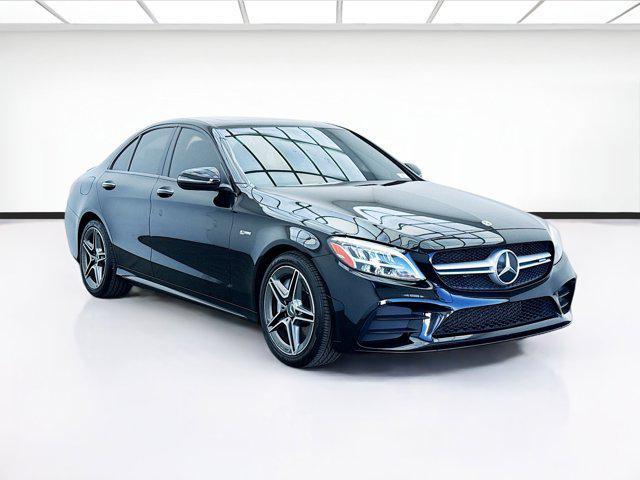 used 2021 Mercedes-Benz AMG C 43 car, priced at $35,679