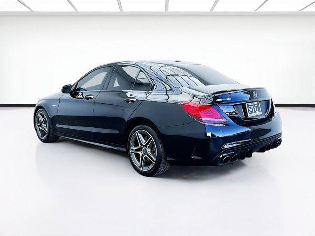 used 2021 Mercedes-Benz AMG C 43 car, priced at $35,679