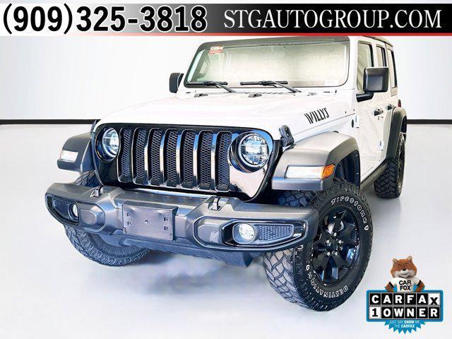 used 2021 Jeep Wrangler car, priced at $28,854