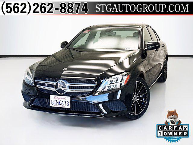 used 2021 Mercedes-Benz C-Class car, priced at $26,998