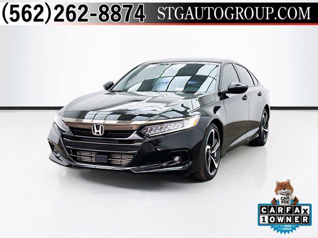 used 2022 Honda Accord car, priced at $27,888