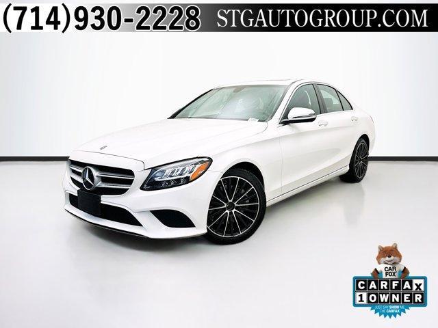 used 2021 Mercedes-Benz C-Class car, priced at $28,454