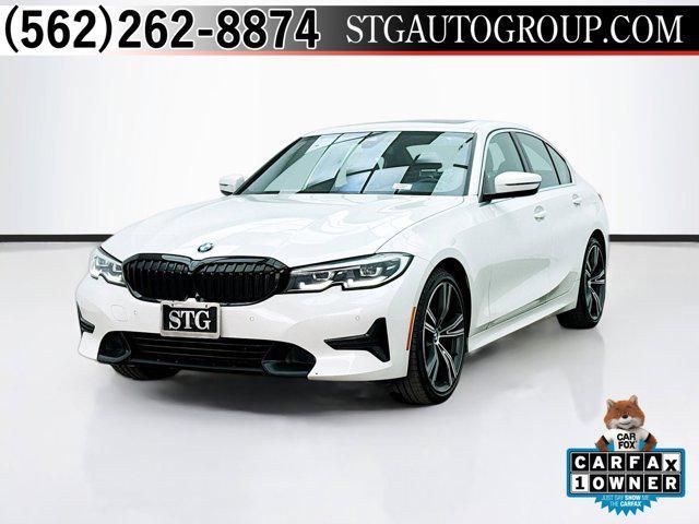 used 2021 BMW 330 car, priced at $27,499