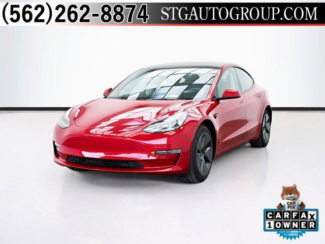 used 2023 Tesla Model 3 car, priced at $27,188