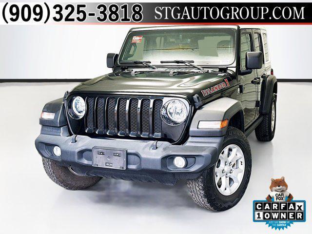 used 2021 Jeep Wrangler Unlimited car, priced at $28,999