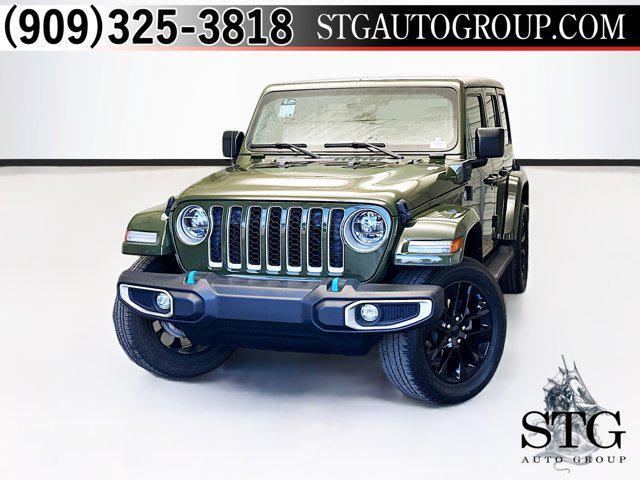 used 2022 Jeep Wrangler Unlimited 4xe car, priced at $30,498