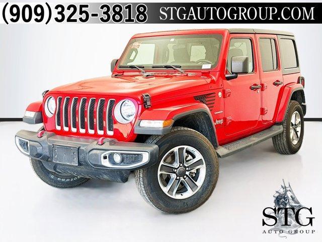 used 2020 Jeep Wrangler Unlimited car, priced at $28,817