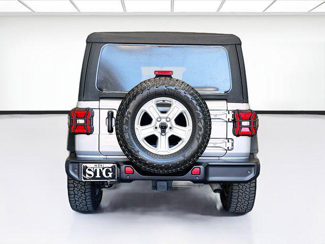 used 2021 Jeep Wrangler Unlimited car, priced at $27,421