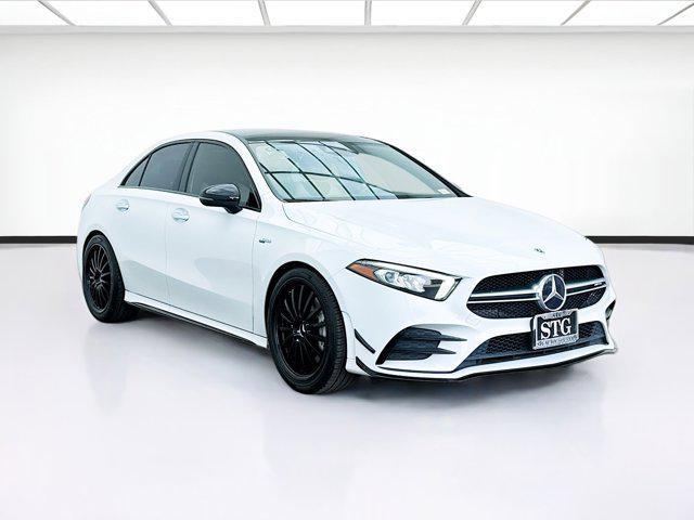 used 2021 Mercedes-Benz AMG A 35 car, priced at $29,499