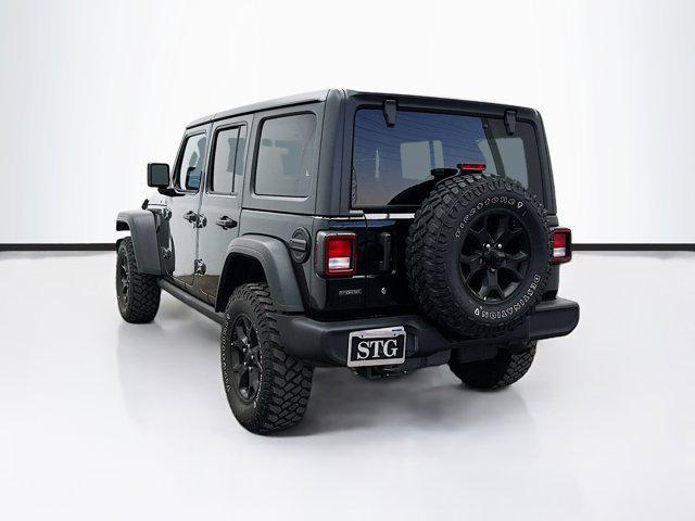 used 2021 Jeep Wrangler Unlimited car, priced at $33,500