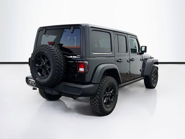 used 2021 Jeep Wrangler Unlimited car, priced at $33,500