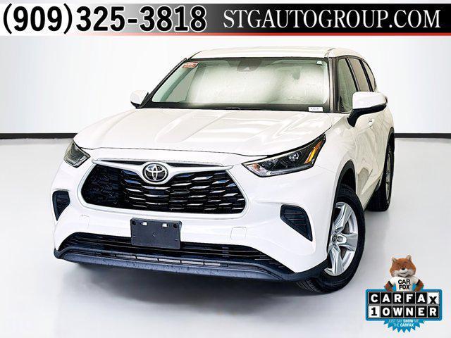 used 2021 Toyota Highlander car, priced at $30,488