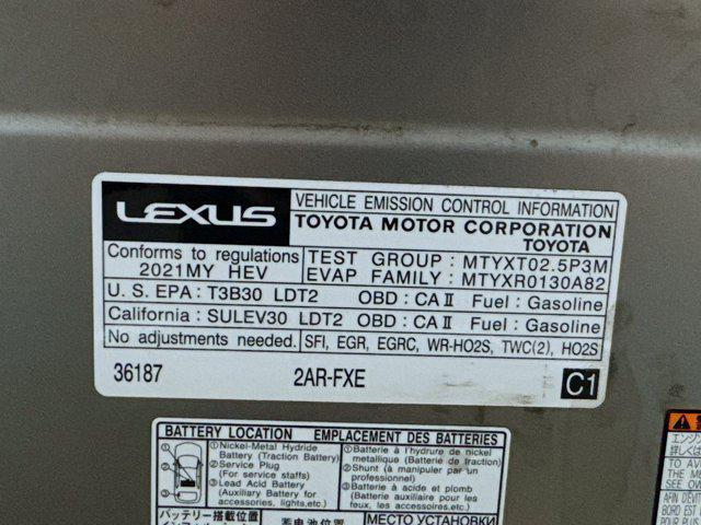 used 2021 Lexus NX 300h car, priced at $31,999