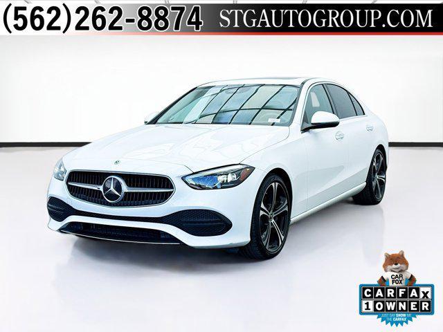 used 2022 Mercedes-Benz C-Class car, priced at $33,388