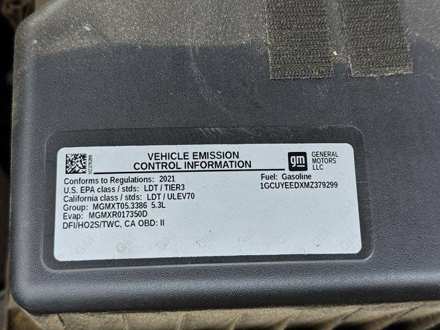 used 2021 Chevrolet Silverado 1500 car, priced at $37,288