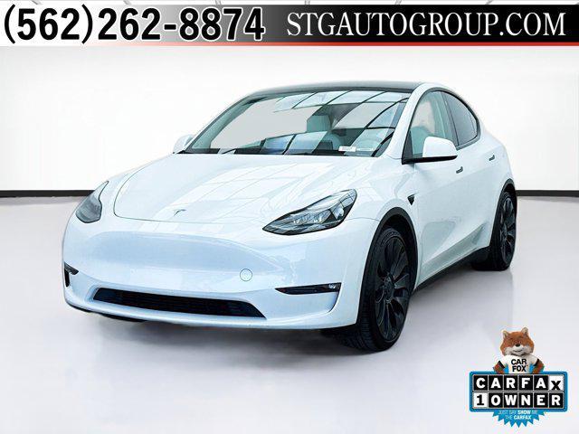 used 2023 Tesla Model Y car, priced at $35,880