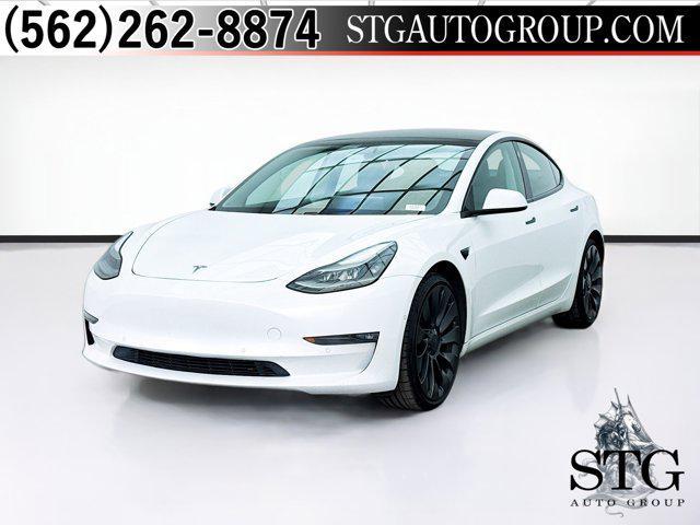 used 2021 Tesla Model 3 car, priced at $21,412