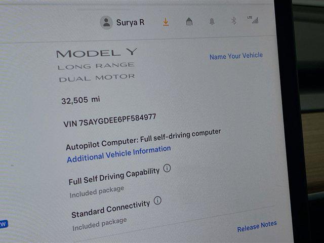 used 2023 Tesla Model Y car, priced at $32,999