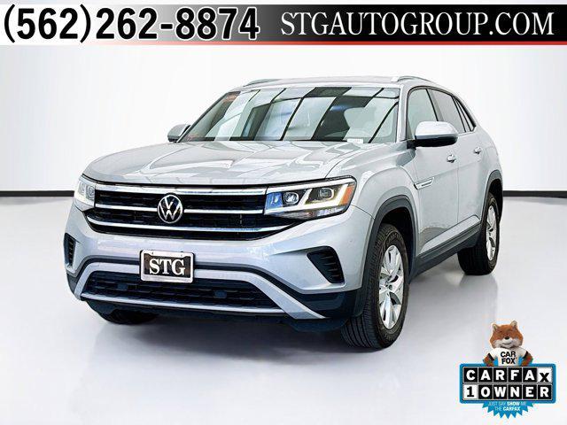 used 2021 Volkswagen Atlas Cross Sport car, priced at $22,888