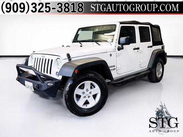 used 2018 Jeep Wrangler JK Unlimited car, priced at $20,188