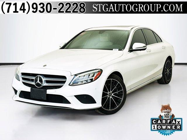 used 2021 Mercedes-Benz C-Class car, priced at $28,788