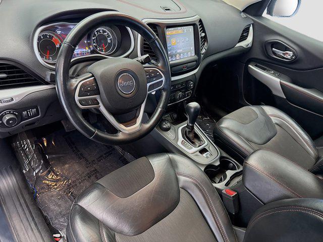 used 2017 Jeep Cherokee car, priced at $14,388