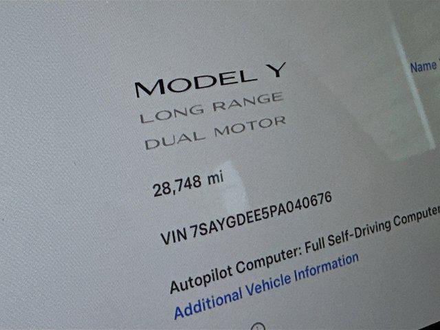 used 2023 Tesla Model Y car, priced at $32,488