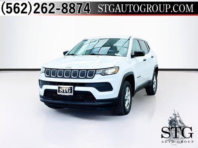 used 2022 Jeep Compass car, priced at $19,477