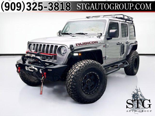 used 2018 Jeep Wrangler Unlimited car, priced at $31,999