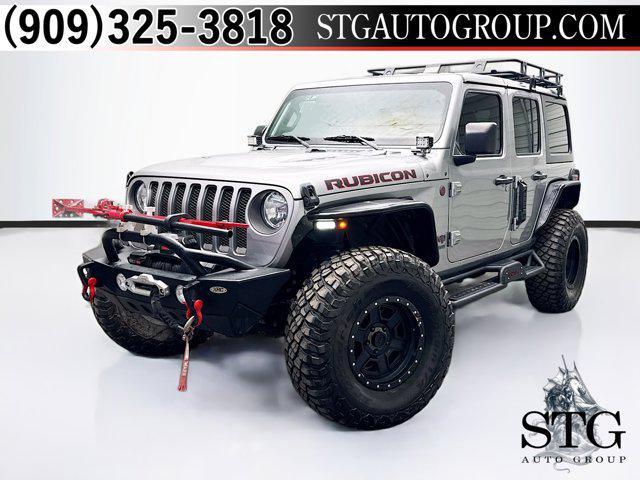 used 2018 Jeep Wrangler Unlimited car, priced at $32,987