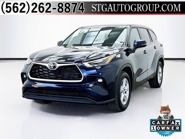 used 2022 Toyota Highlander car, priced at $29,868